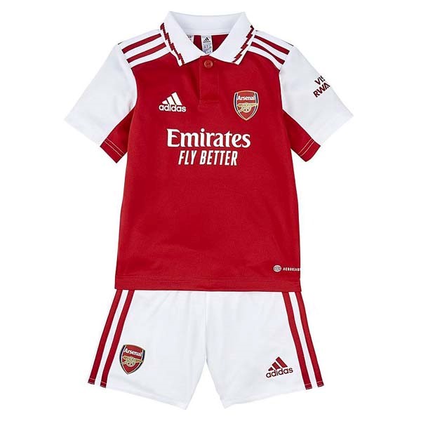 Camiseta Arsenal Replica Primera Ropa Niños 2022/23 Rojo